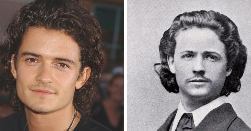 Orlando Bloom and Nicolae Grigorescu