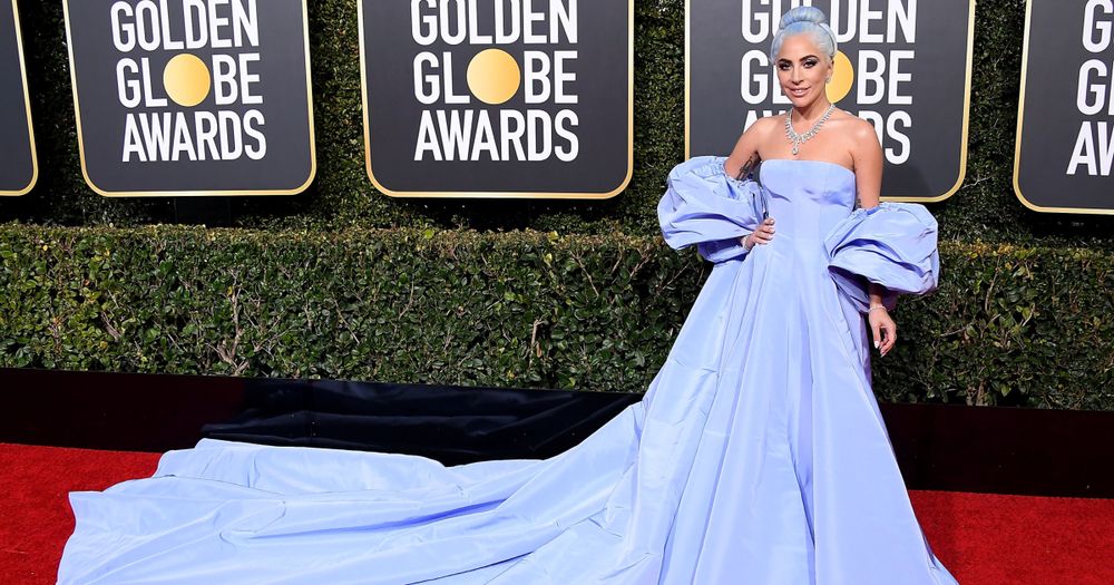 Lady Gaga in Valentino (2019 Golden Globes)