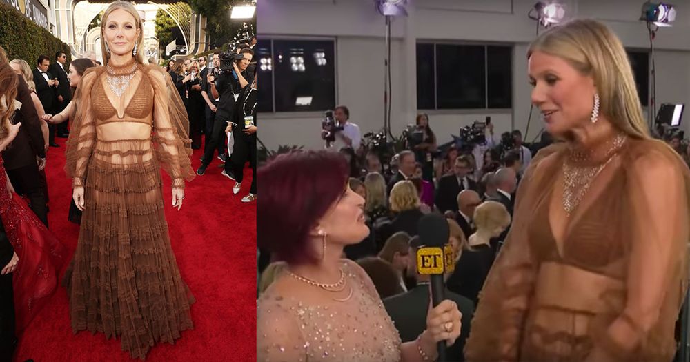 Gwyneth Paltrow in Fendi (2020 Golden Globes)