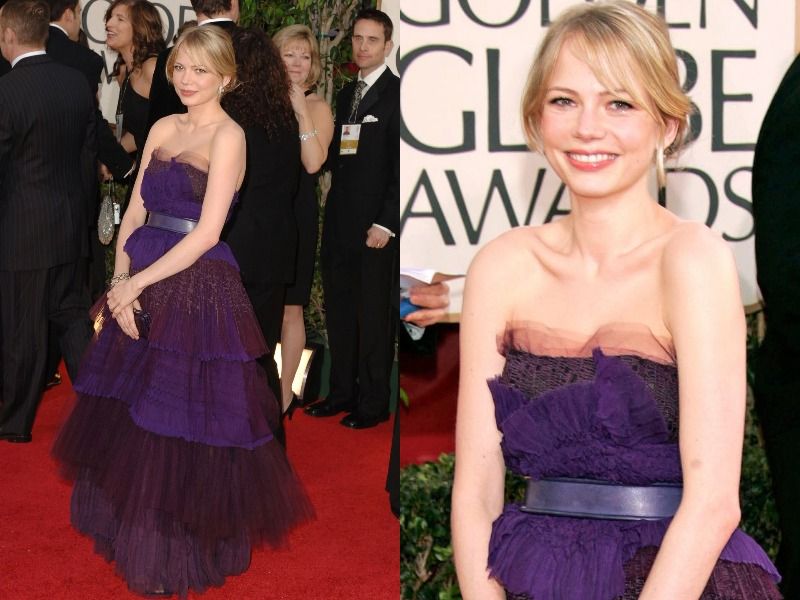 Michelle Williams in Givenchy (2006 Golden Globes)