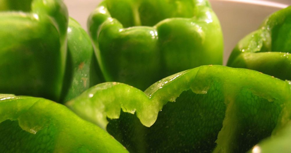 Vegetable Stuffed Bell Peppers 