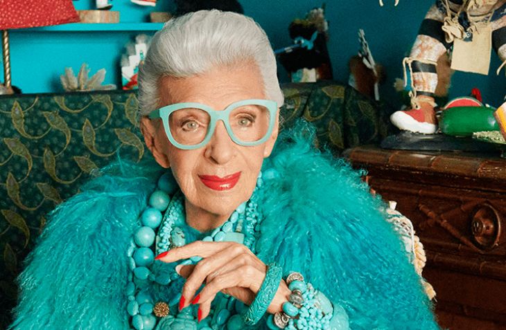 Iris Apfel, 100