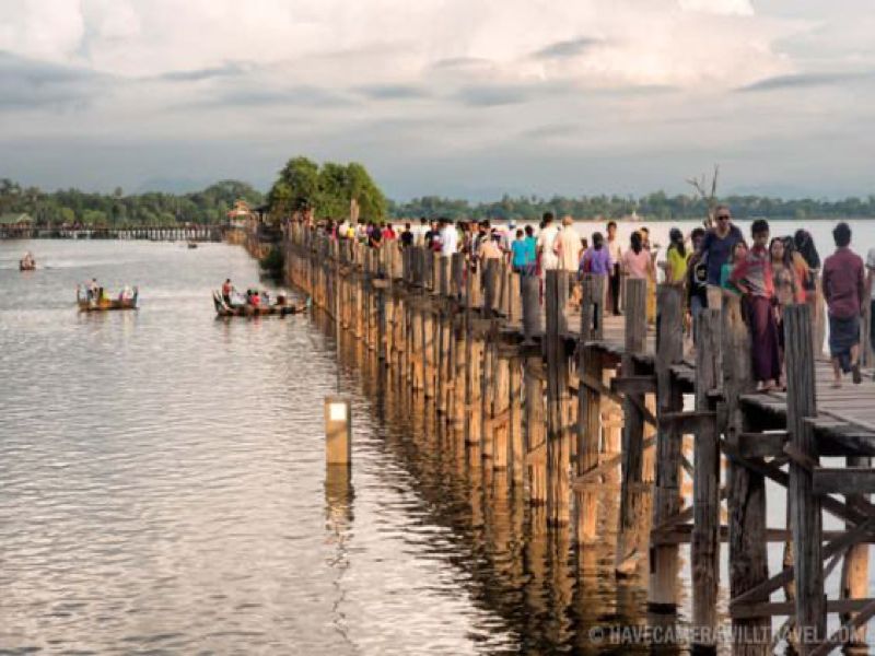 U Bein Bridge, Myanmar