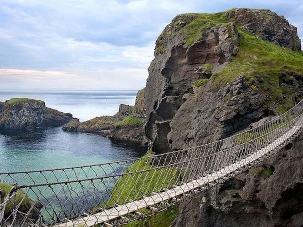 Carrick-a-Rede Rope Bridge, Northern Ireland 