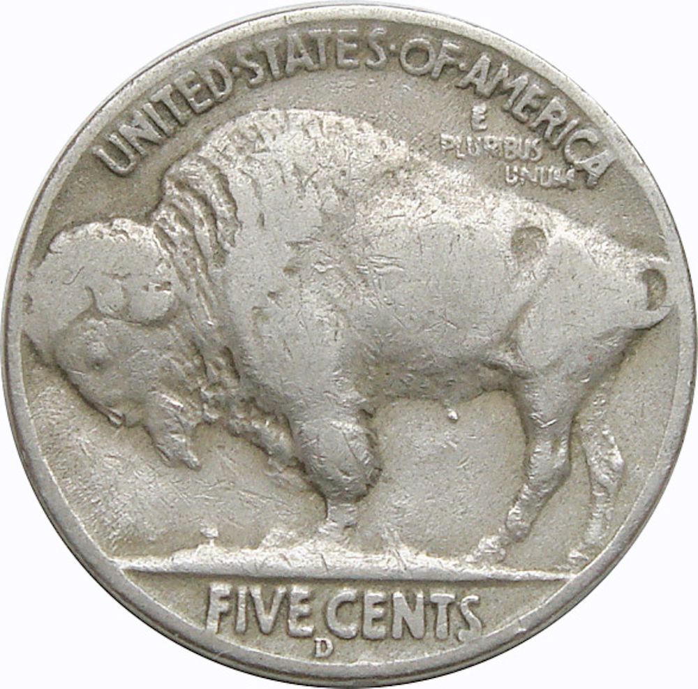  1937 3-Legged Buffalo Nickel - $2500